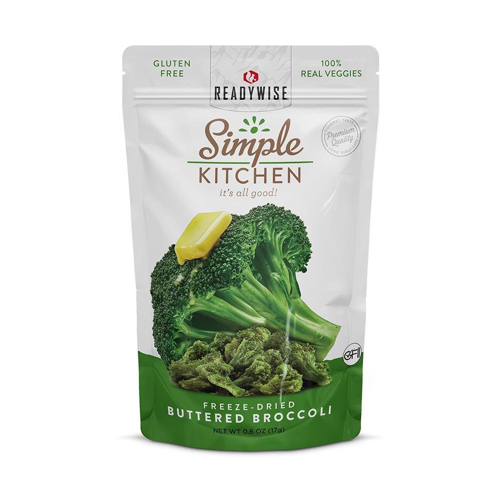 Readywise Simple Kitchen Buttered Broccoli - ReadyWise