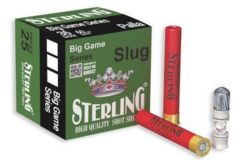Sterling STL410RS .410 2.5" Rifled Slug 25 Ct Box, 20 Box Case