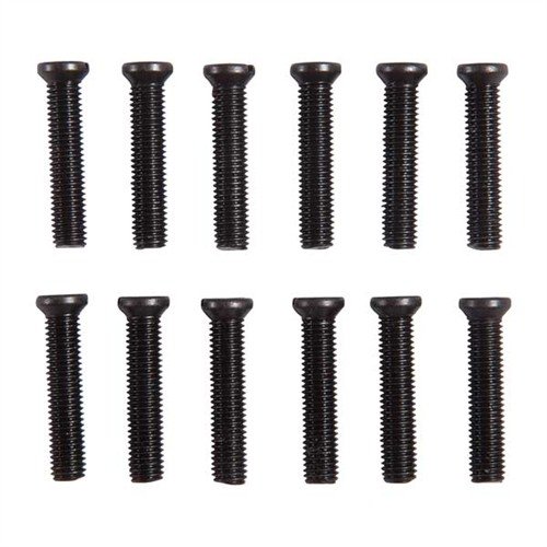 Brownells 8-40X3/4" WEAVER OVAL HEAD LONG SCREWS 12 PACK