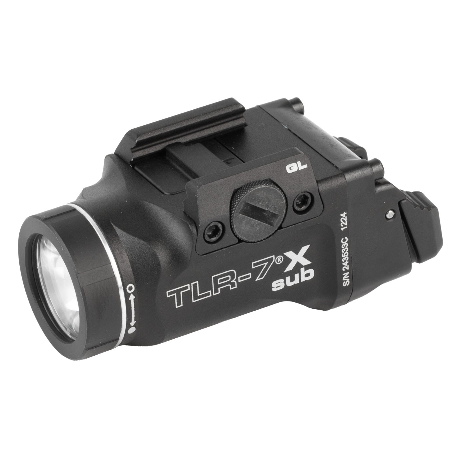 Buy Streamlight TLR-7 Weapon Light Fits Glock 43X/48 MOS/Rail 500 Lumens Output White LED Light 141 Meters Beam Rail Grip Clamp Mount Black Anodized Aluminum online