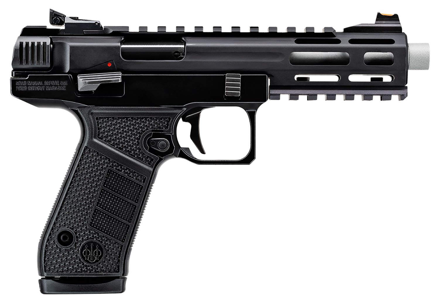 Beretta B22 JAGUAR 22LR 5.25" 15RD BLACK THREADED - Beretta - 22 LR
