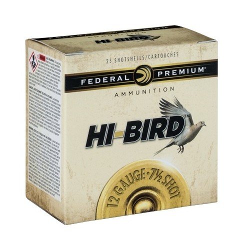 Federal Premium HVF12H 12 Gauge 2.75 in 1.25 oz 7.5 Shot 25 Rounds - Federal Premium Ammunition - LEAD