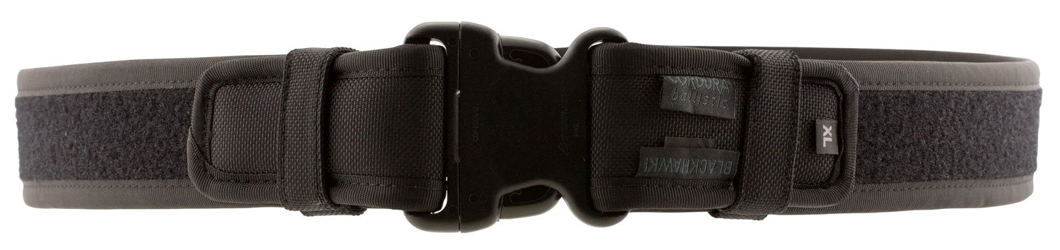 Blackhawk 44B2MDBK Ergonomic Duty Belt Black Cordura 32-36" 2.25" Wide - Blackhawk - BLACK
