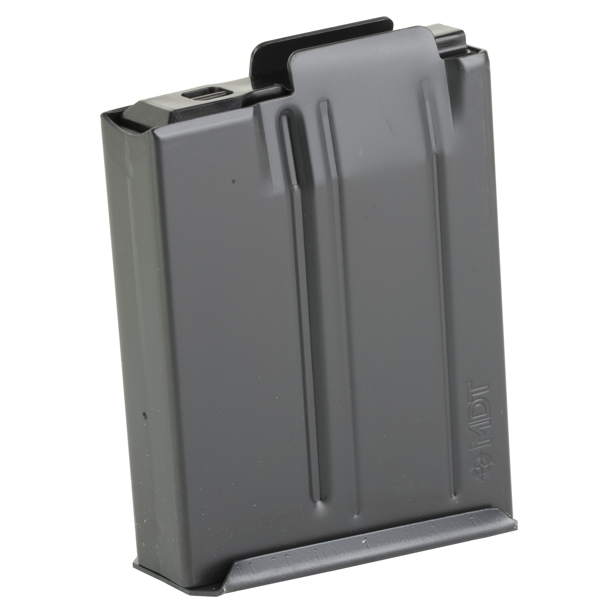 MDT 105627-BLK Metal Magazine 12rd 6mm ARC Black Steel Cerakote Elite