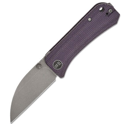 WE WE19068J-2 Banter Wharncliffe Purple Micarta S35VN Blade 2.85" - War Eagle