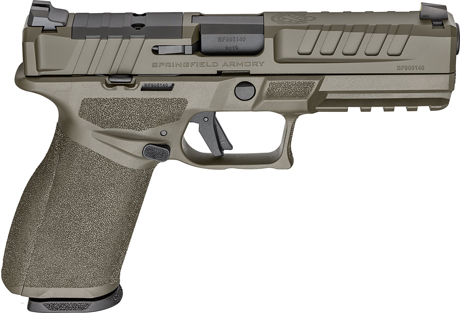 Springfield EC9459G-U Echelon 9mm 4.5" OD Green 20rd Optics Ready - Springfield Armory - 9mm