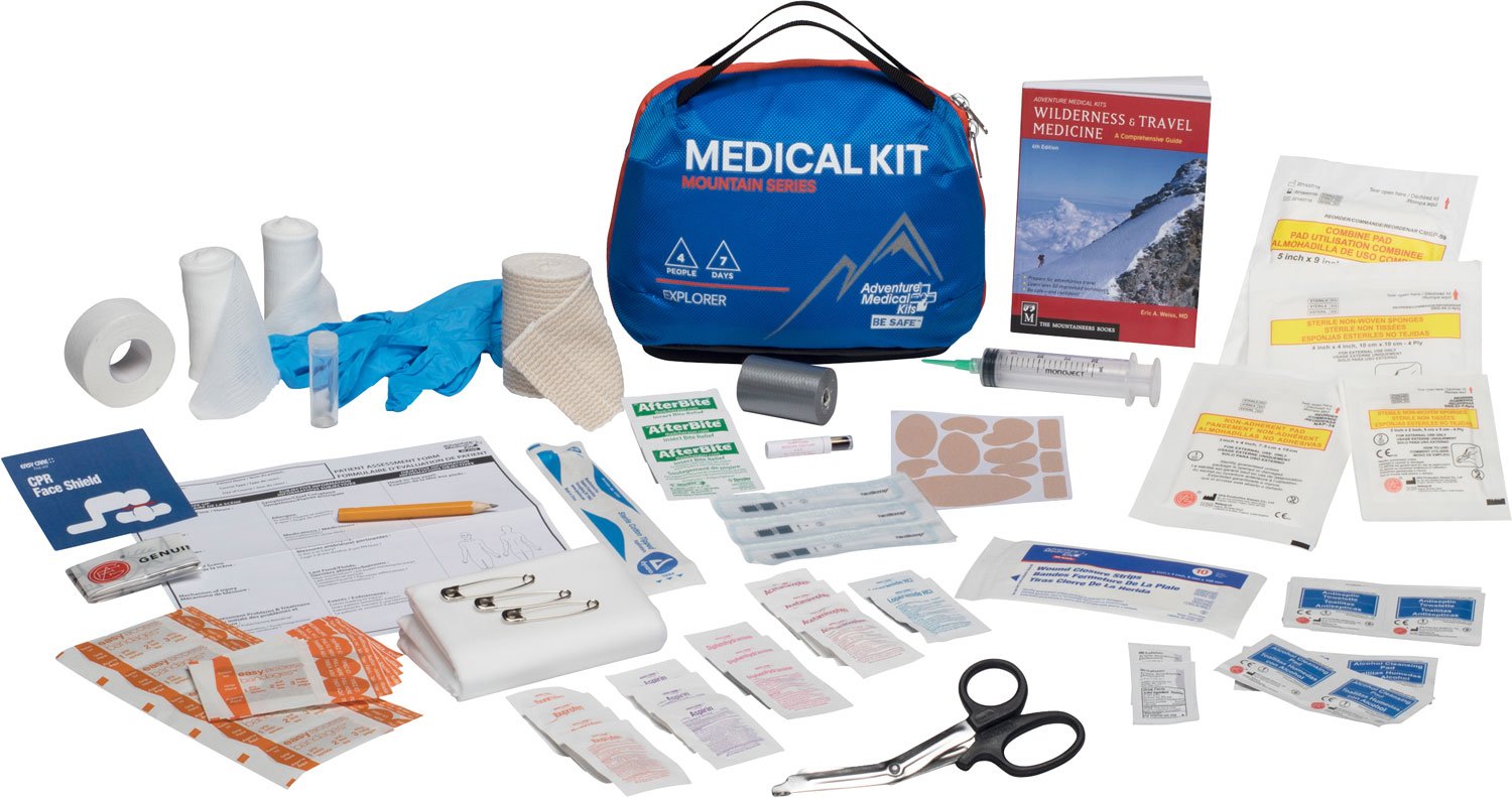 Adventure Medical Kits 01001005 Mountain Explorer First Aid Kit, Water-Resistant