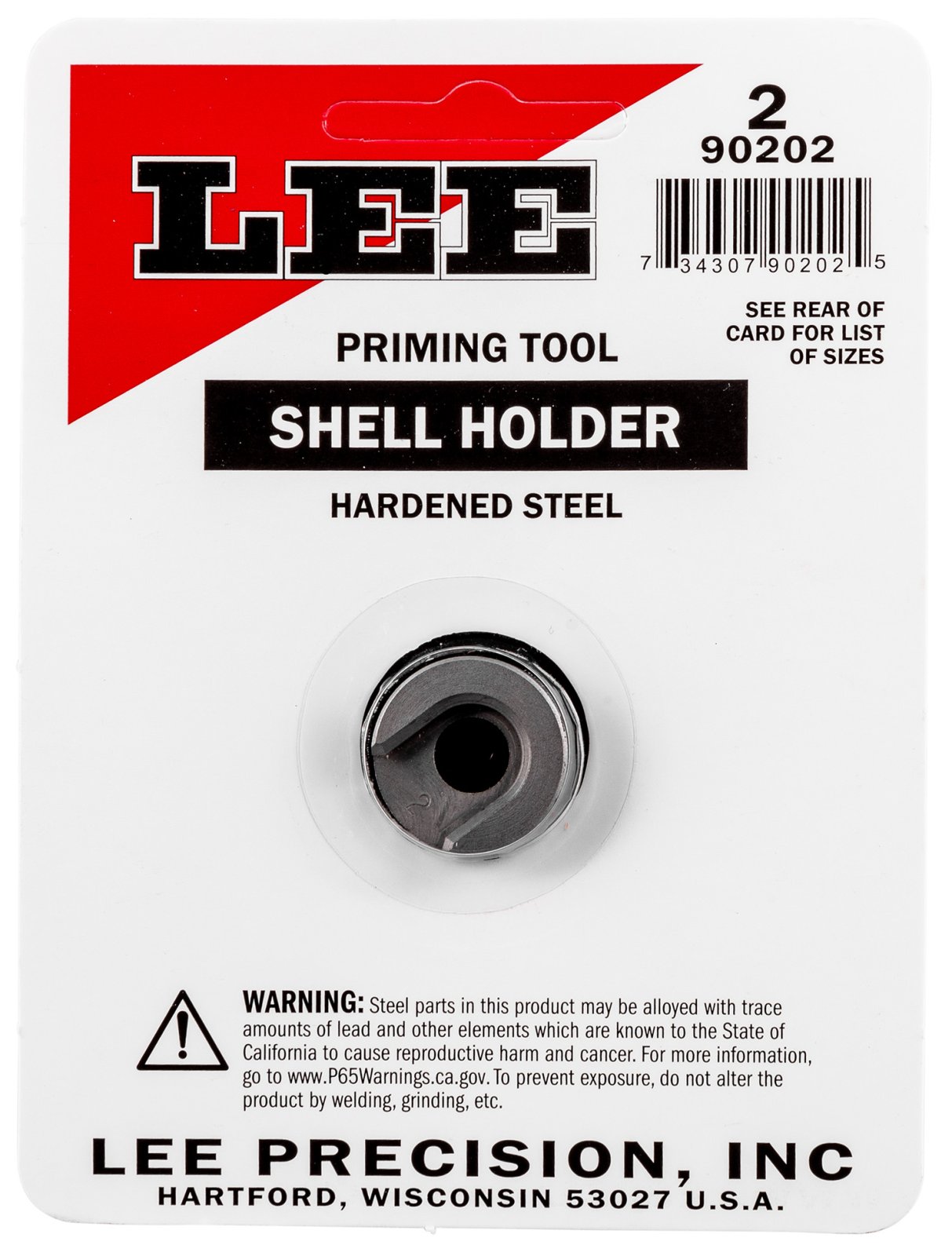 Lee #2 Auto Prime Shell Holder For 330 Savage/30-06/7.7 Jap/22-250 90202 - Lee Precision - 243 Winchester