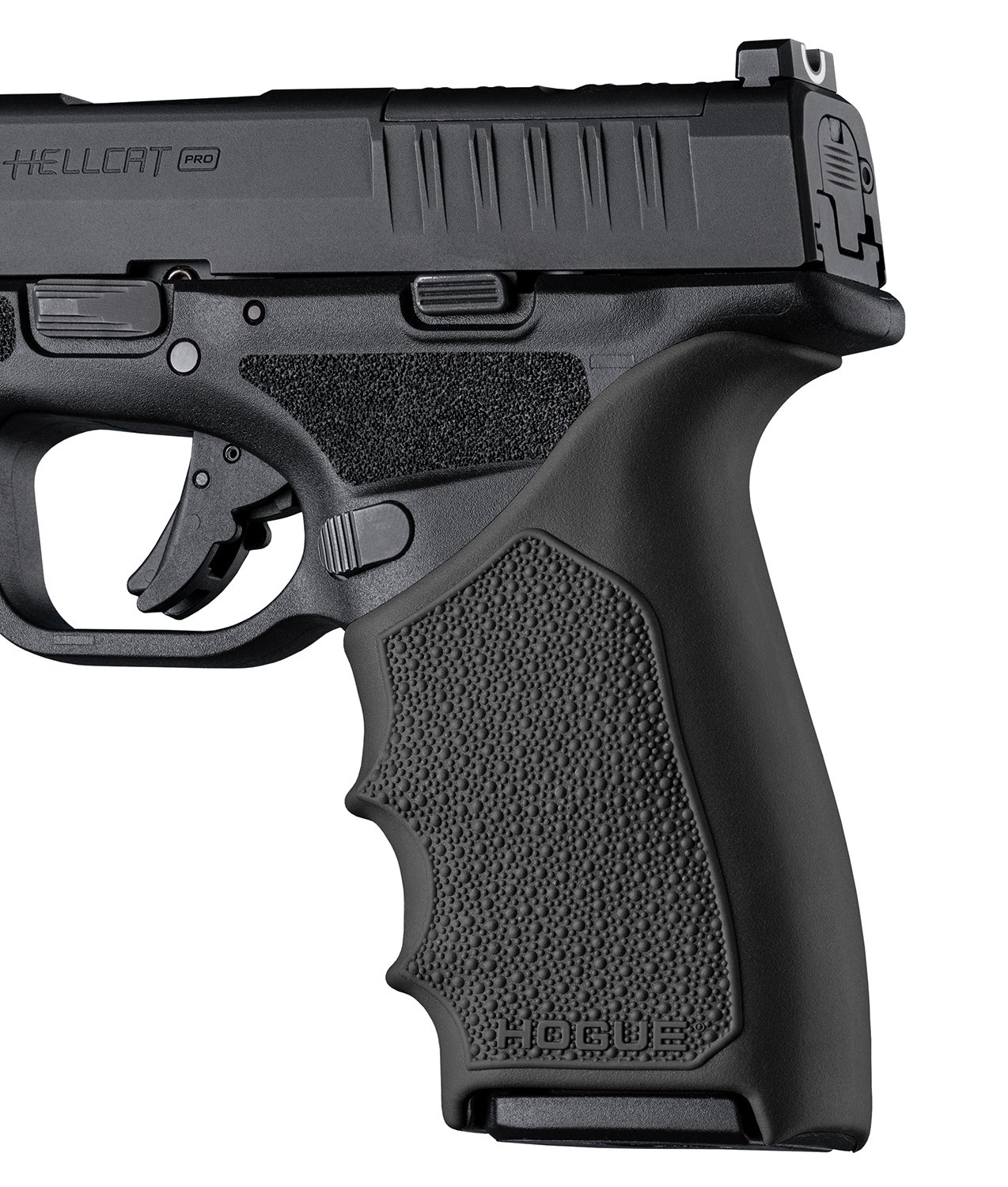 Buy Hogue HandAll Beavertail Handgun Grip Sleeve for Springfield Armory Hellcat Pro Black online