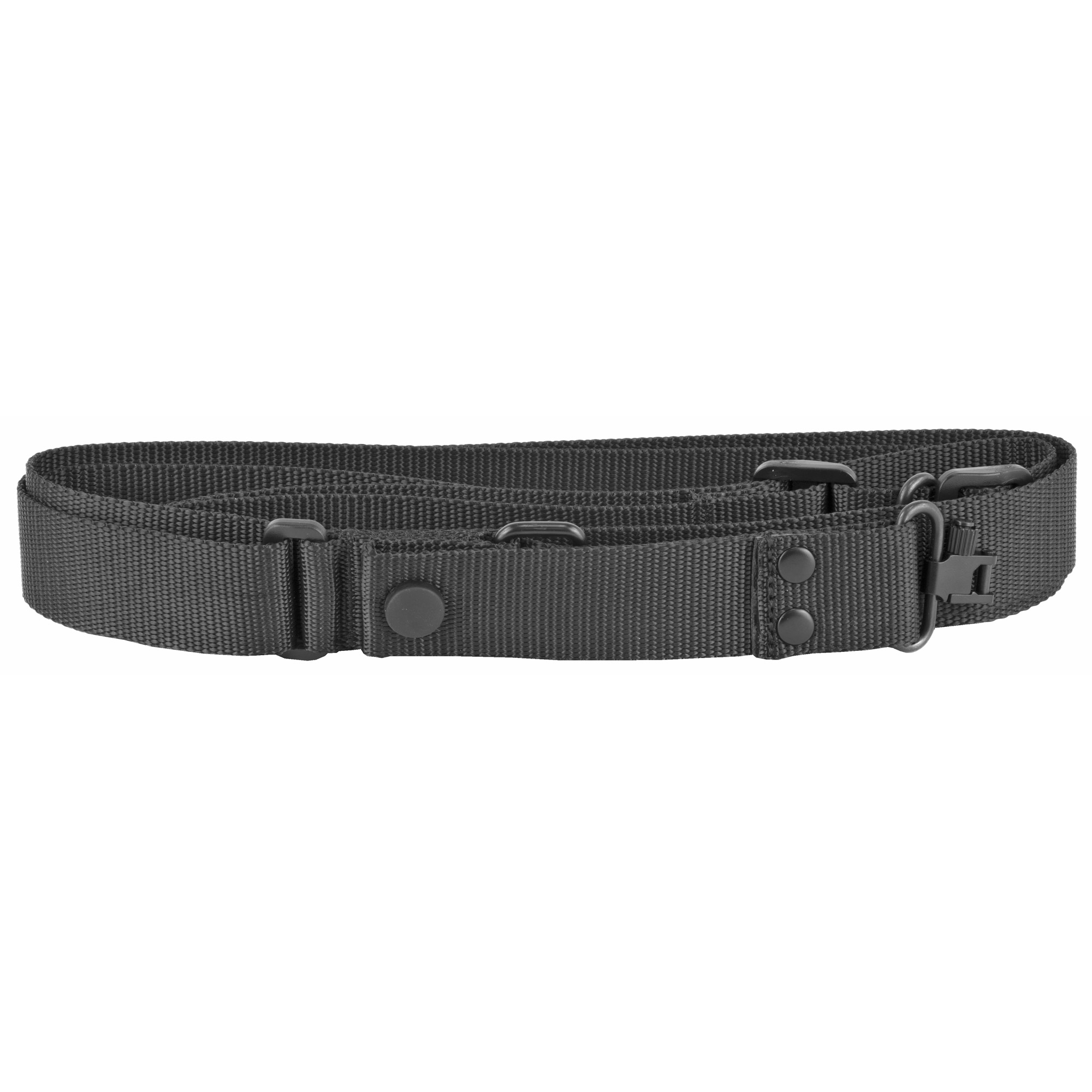 Uncle Mike's Tactical Sling 1" Black With Swivels