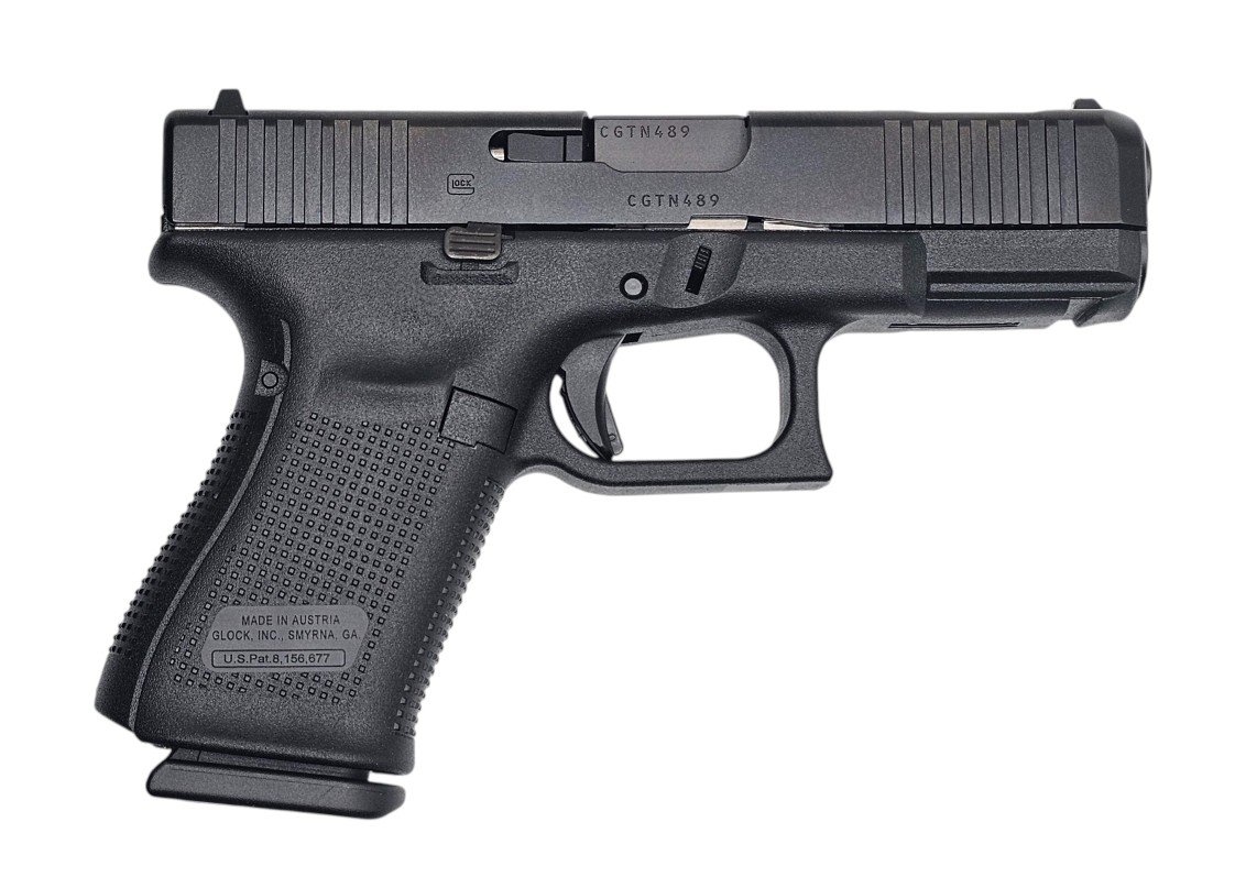 Glock PV1959201 G19C V G5 9mm 4.02" nDLC Semi-Auto Pistol
