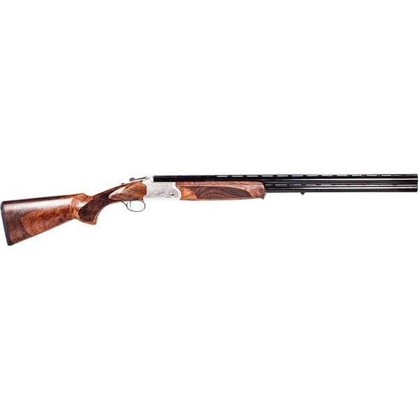 ATI Cavalry SX O/U Shotgun 12ga 28" Barrel Walnut Engraved Nickel Blued