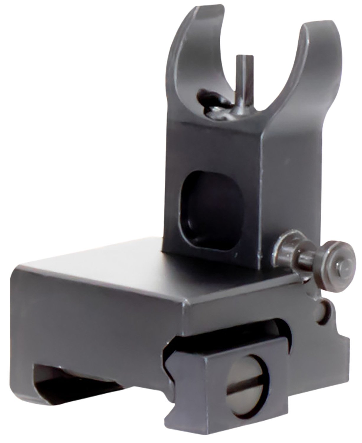 Aim Sports MT200 AR Low Profile Front Flip Up Sight Black Anodized for...