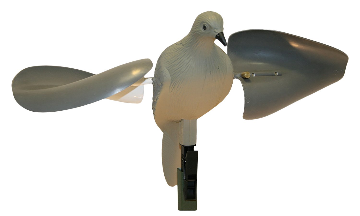 Mojo Outdoors HW7201 Wind Dove Decoy Gray Plastic Spinning Wing