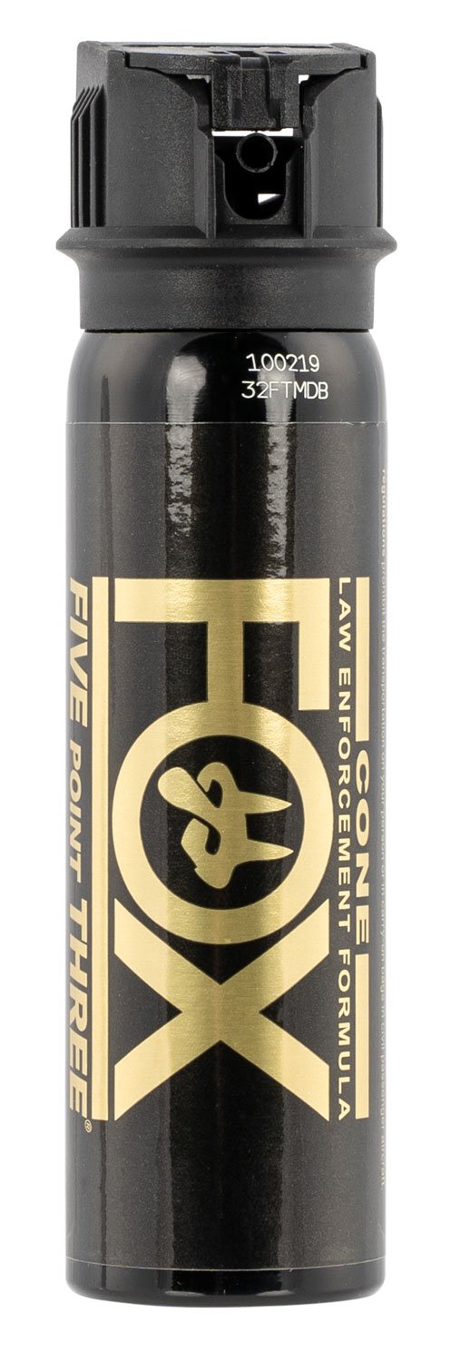 Buy Fox Labs 32FTMDB Pepper Spray 3 oz Black Cone Fog 5.3M SHU online