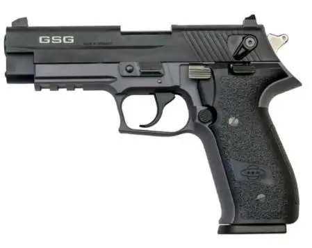 GSG GERG2210FFS FireFly 22 LR 10+1 4" Black Serrated Slide Smoke Zinc - American Tactical Imports - 22 LR