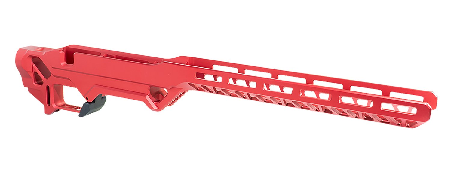 Timber Creek ERCR7SAR Enforcer Rifle Chassis Red Aluminum SA Rem700