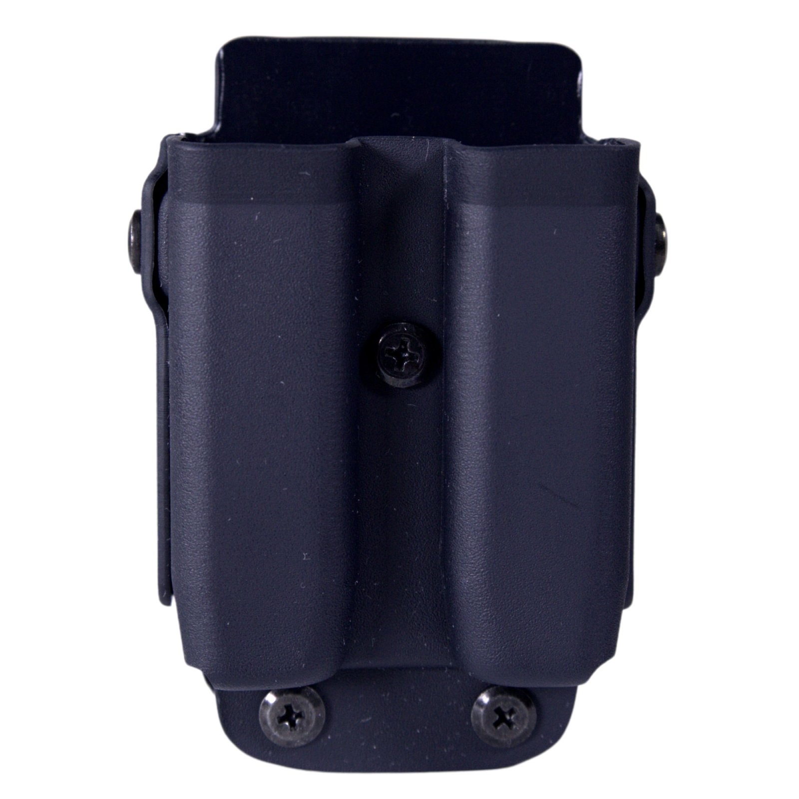 High Speed Gear 42P212BK Twin Mag Pouch, Size 2, Black, PLM Belt, Kydex - High Standard