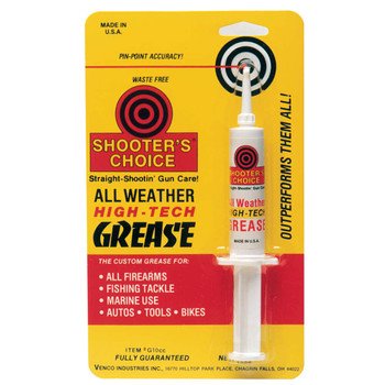 Shooters Choice Hi-Tech Grease Liquid 10cc Lube Syringe Cg10CC - Shooter's Choice - 10 CC