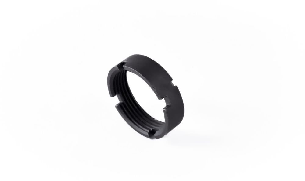 Armaspec SELF-RETENTION CASTE NUT / ALUM - BLACK
