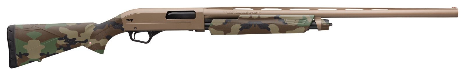 Winchester SXP Hybrid Hunter 12 Gauge 26 in Flat Dark Earth 4 Rounds Pump - Winchester - 12 Gauge