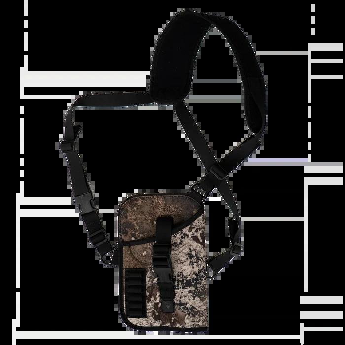 GROVTEC GTHL15202R Revolver Chest Holster Camo