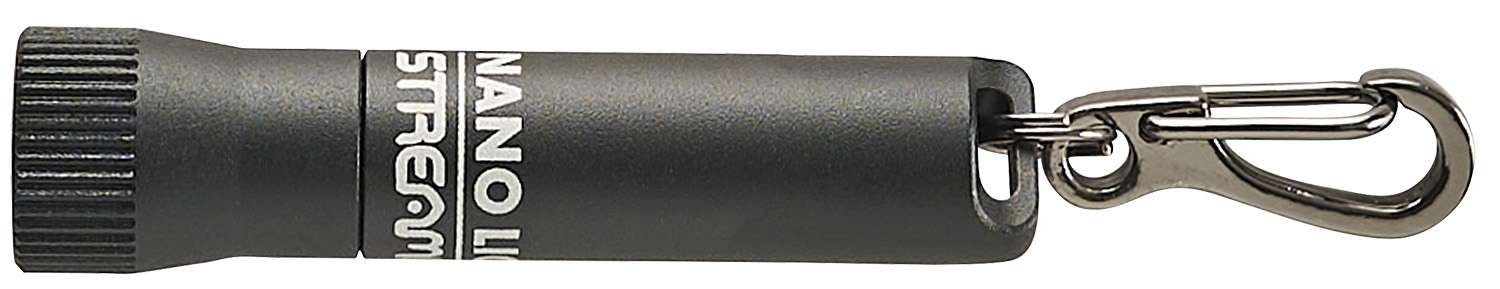 Streamlight Nano Light II Snap Hook White LED Black