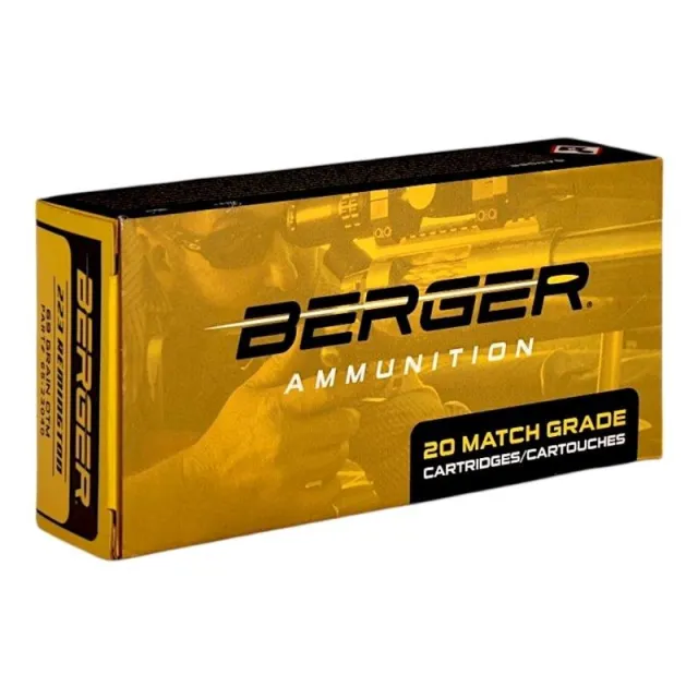 Buy Berger OTM Rifle Ammunition .223 Rem 69gr OTM 2980 fps 20/ct online