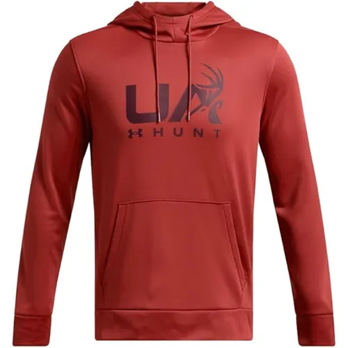 Buy Under Armour Fleece Hunt Logo Hoodie Men's Hooded Pullover online