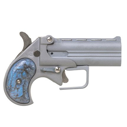 Big Bore BBG38SP Derringer 38Spl 3.5" Satin Pearl Grips 2rd Capacity