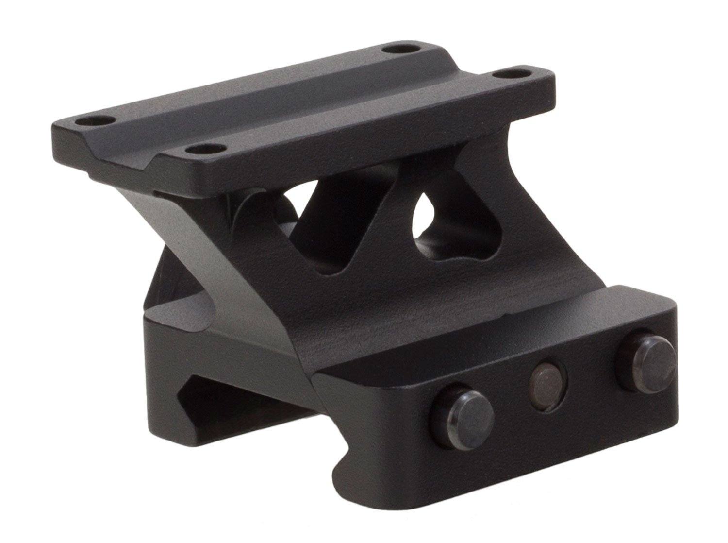 Trijicon MRO Quick Release Mount, 7075-T6 Aluminum, Matte Black, Low Profile, Lightweight, One-Handed Tool-Less Mounting, Return to Zero, Picatinny Rail Compatible