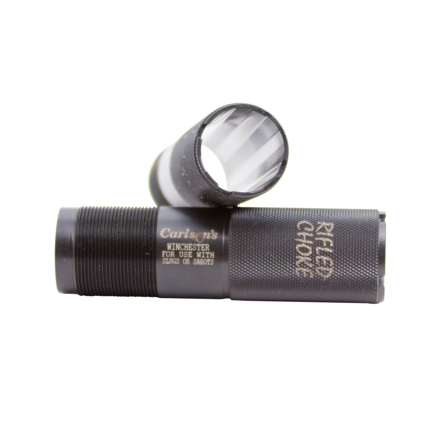 Carlson's 40040 Choke Tube 12 Gauge Rifled 304 Stainless Steel Matte Black - Carlson - 12 GAUGE
