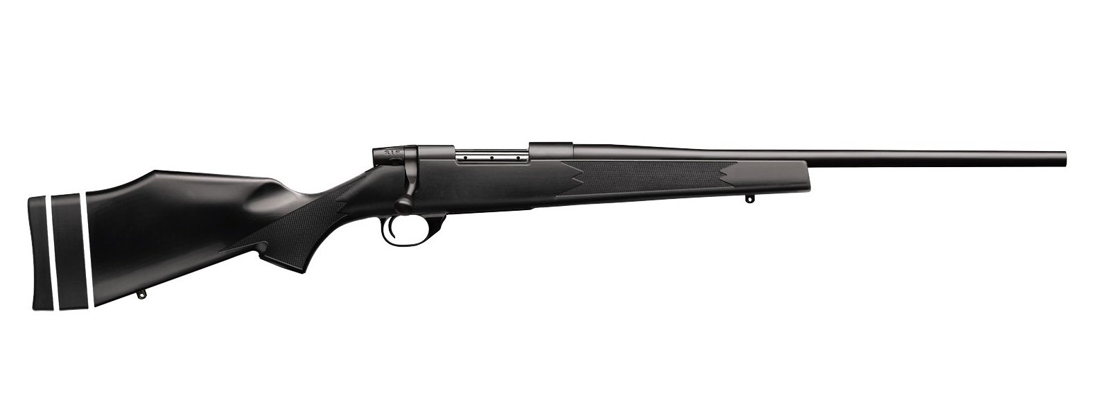 Weatherby VYT243NR0T Vanguard Synthetic Compact 243 Win 5+1 20" Matte... - Weatherby - 243 WIN