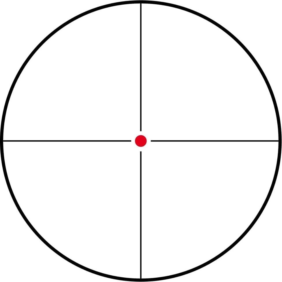 Konus 7274 KonusPro Plus 6-24x50mm Rifle Scope Blue/Red Reticle Matte Black
