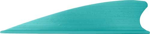 TAC VANES MATRIX 2.25" SHIELD CUT TURQUOISE 36 PACK - TAC VANES