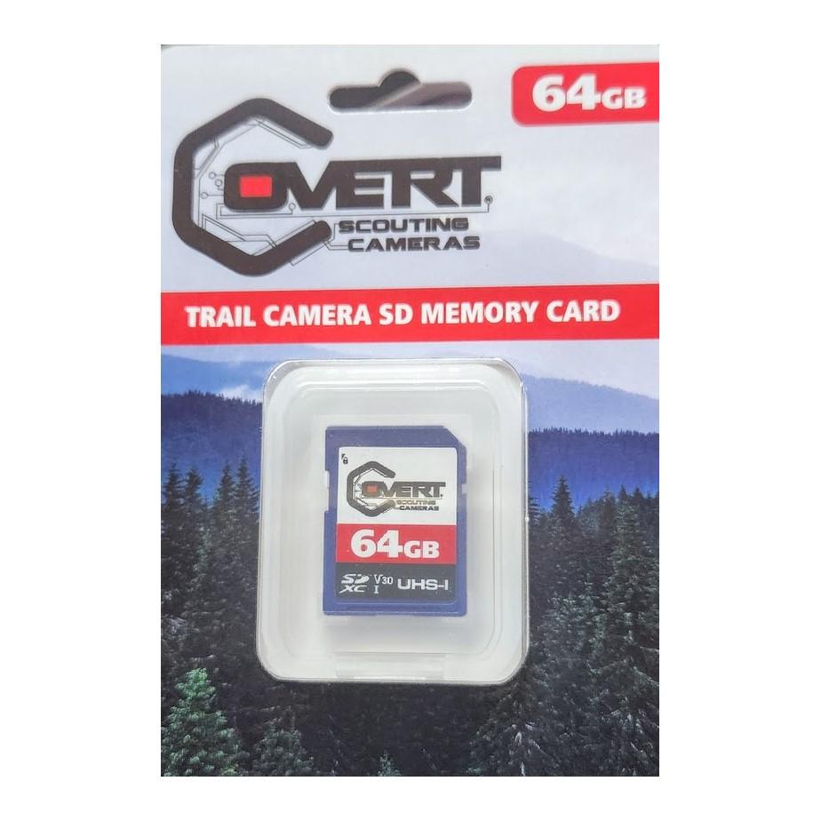 Covert CC0197 64GB SD Card for High-Resolution Trail Cameras