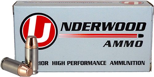 UNDERWOOD 9MM LUGER +P 124GR FMJ 50RD 10BX/CS