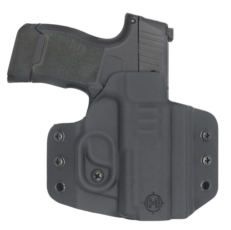 C&G Holsters 301-100 OWB Covert Holster Black Sig P365 Left Handed