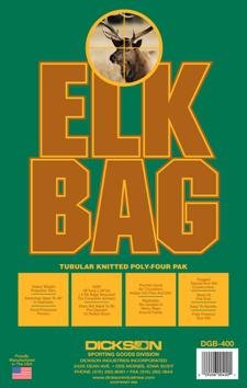 DICKSON DGB400 Elk Bags 48" Stretch Opening 4-Pack Heavyweight Polyester