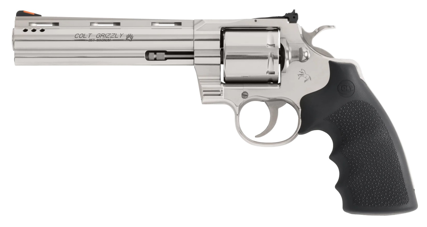 Colt Grizzly Revolver 357 Mag 6 in. Stainless Ported 6 rd.