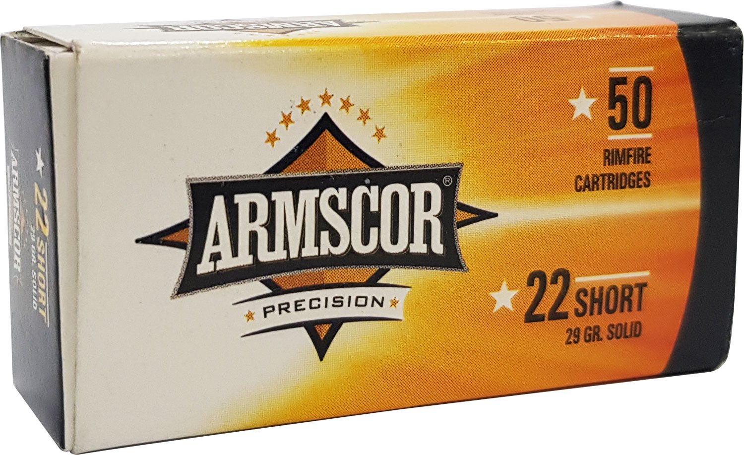 Armscor 50415 .22 Short 29 Grain Copper Plated 50 Rounds Box