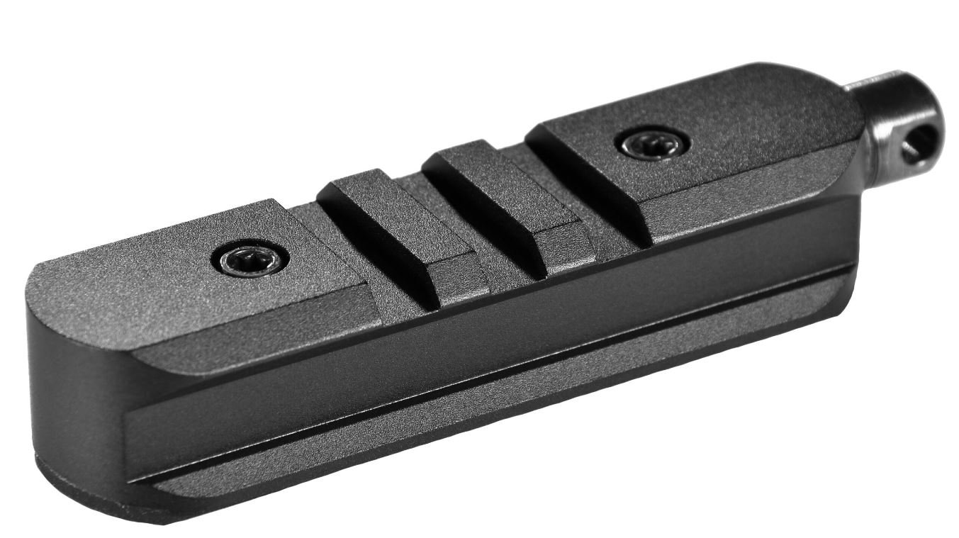 Warne 7953M Skyline Sling Swivel Accessory Rail Black Anodized Aluminum