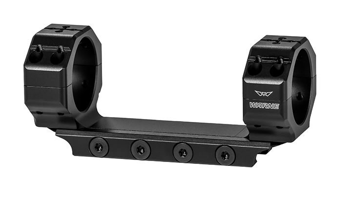 Warne 7821M Precision Mount Scope Mount-Ring Combo Black Anodized 34mm 0...