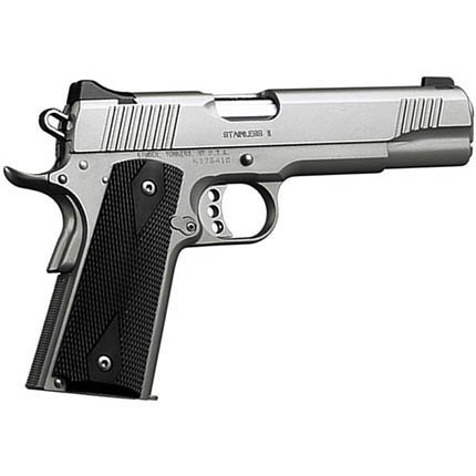 Kimber 3200016CA Stainless II .45ACP 5" Pistol Tritium Sights 8rd Mag