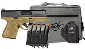 Kimber Mfg.inc 3800021 R7 Mako OR Bundle 9mm 10+1 3.37" FNC Stainless S...