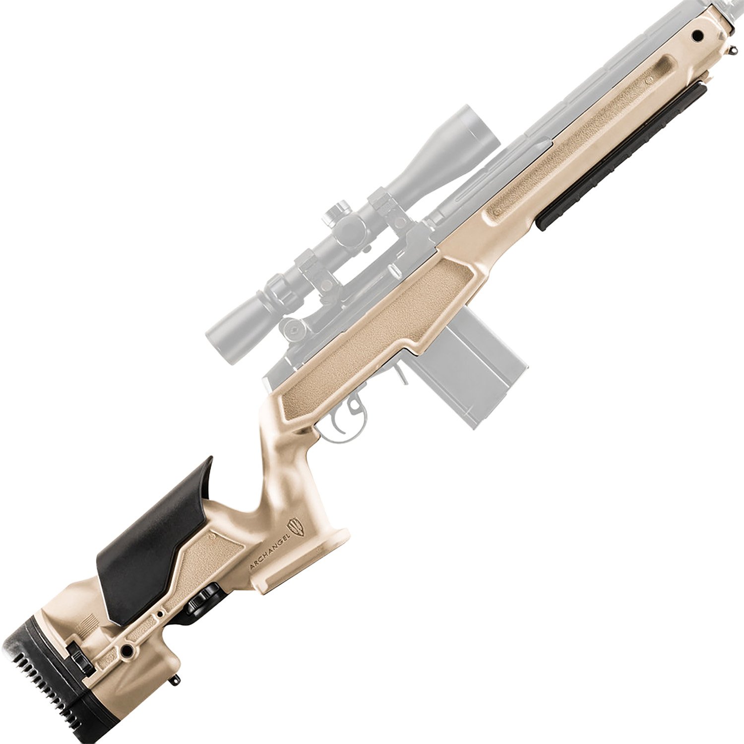 ProMag Archangel M1A Desert Tan Polymer Precision Stock f/ Springfield M1A