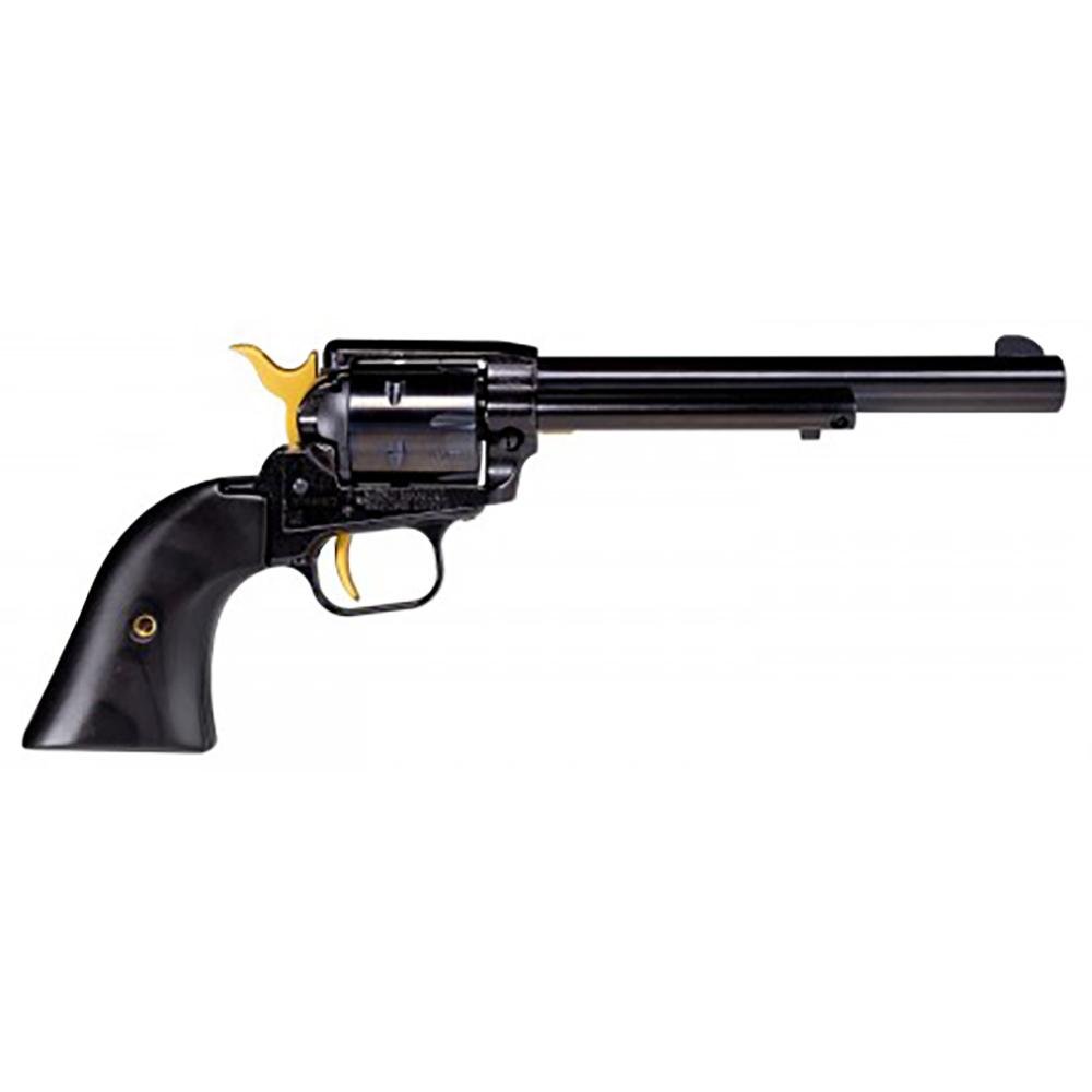 Heritage Rough Rider .22LR Revolver 4.75" Barrel Black Gold - Heritage - 22 LR