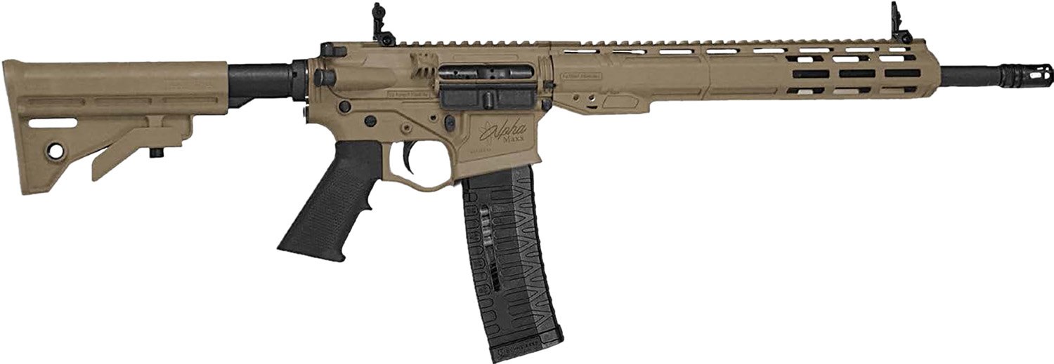 ATI Alpha Maxx Ria 5.56x45mm 16" 60rd FDE Semi-Auto Rifle ATIGAX55613MLCFDE