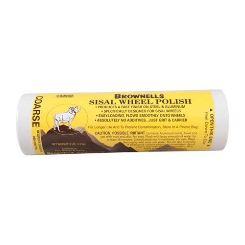 Brownells 008059911001 Sisal Wheel Polish Coarse Grit