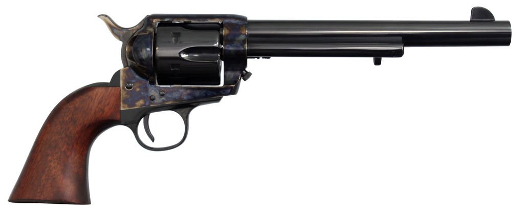 Cimarron 7th Cavalry .45LC 7.5" CC/Blued Walnut Revolver